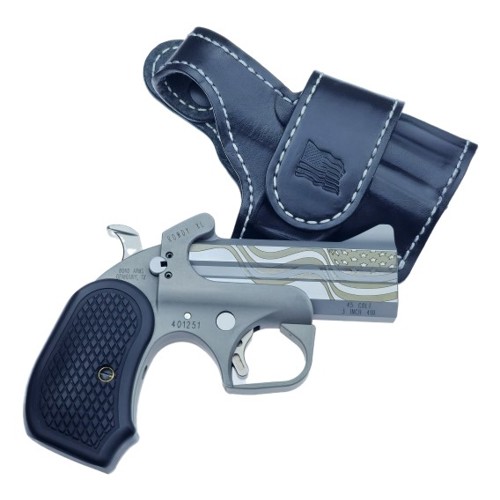 BOND ARMS Rowdy XL Flag Pkg 45/410 3.5" RoughSeries/Flag Eng for sale at KYGUNCO.
