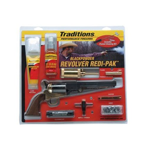 TRADITIONS 1860 Army 44 Cal 8" Redi-Pak / Walnut / Steel for sale at KYGUNCO.