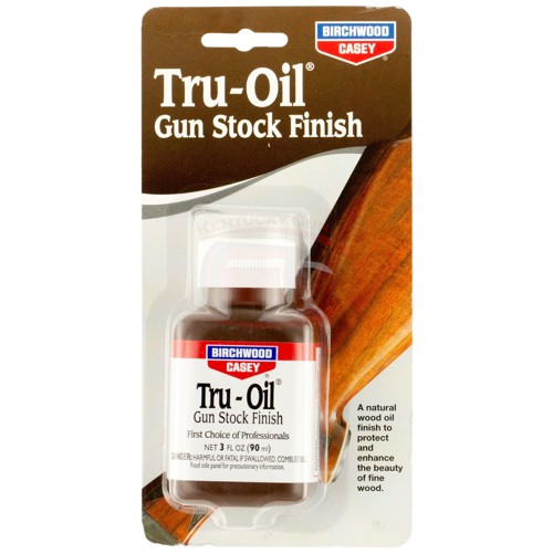 BIRCHWOOD CASEY Tru-Oil Wood Gun Stock Finish | 3 OZ for sale at KYGUNCO.