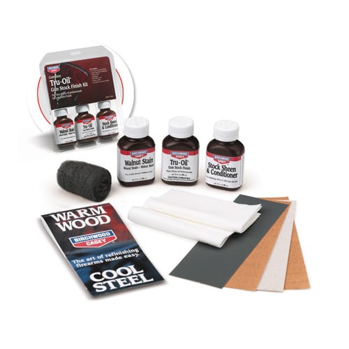 BIRCHWOOD CASEY Tru-Oil Stock Finishing Kit for sale at KYGUNCO.