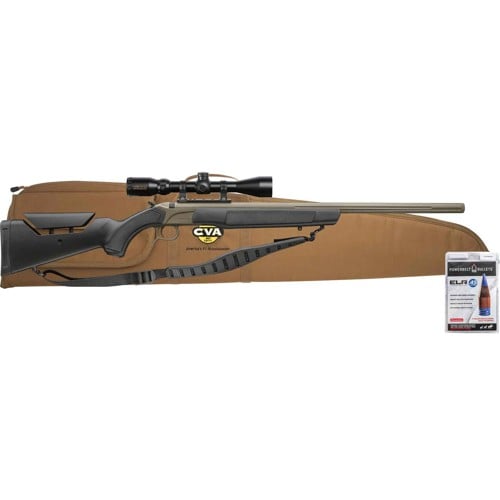 CVA Accura LR-X 50 Caliber 30" 1rd - Black & FDE for sale at KYGUNCO.