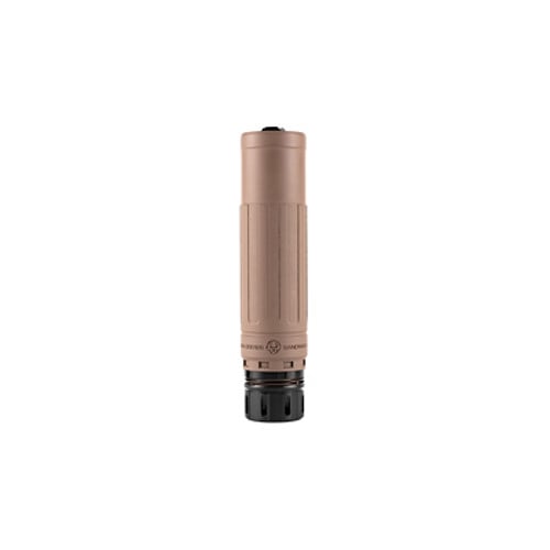 DEAD AIR ARMAMENT Sandman X FDE 7.62 GMS Low Back Pressure Silencer for sale at KYGUNCO.