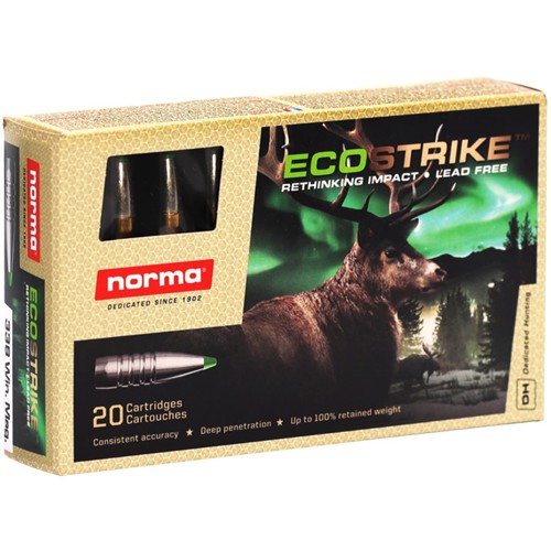 NORMA AMMO 338 Win Ecostrike 200Gr 20rd for sale at KYGUNCO.