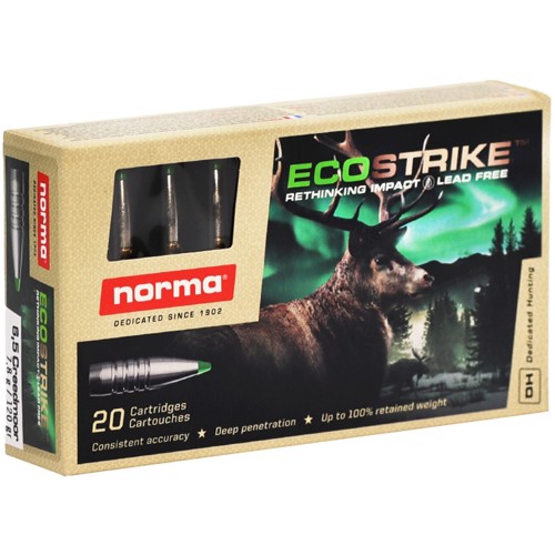 NORMA AMMO 6.5 Creedmoor Ecostrike 120Gr 20rd for sale at KYGUNCO.