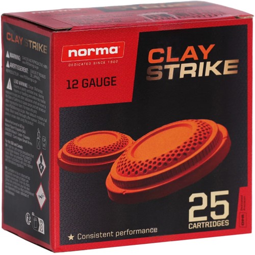 NORMA AMMO 12Ga Claystrike 2.75" #7.5 Shot 1oz 25rd for sale at KYGUNCO.
