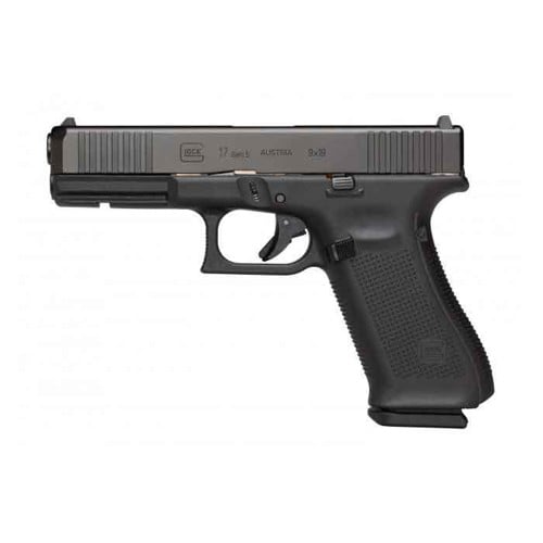 GLOCK G17 9mm 4.49" 17rd - Black w/ Night Sights - Police Trade In