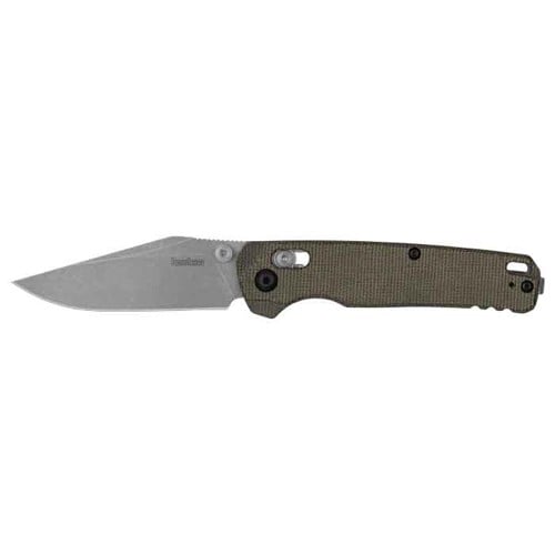 KERSHAW KNIVES Bel Air Clip Point Micarta OD CNV/Magnacut WF for sale at KYGUNCO.