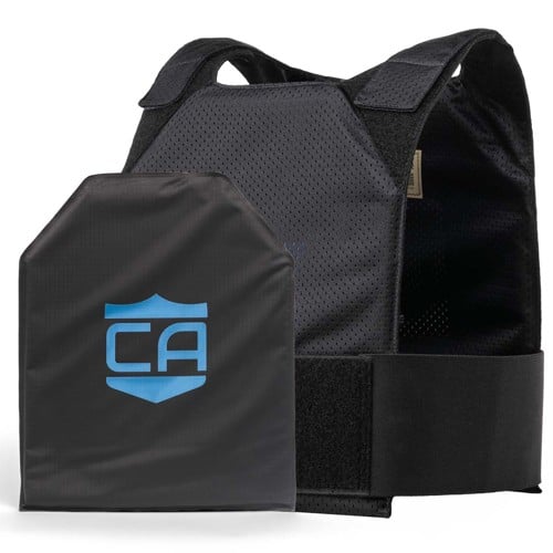 CALIBER ARMOR CALIBERX IIIA GRAY MAN CON. PKG. 10"X12" BLK for sale at KYGUNCO.