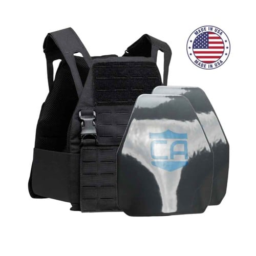 CALIBER ARMOR CALIBERX IIIA GRAY MAN CON. PKG. 11"X14" BLK for sale at KYGUNCO.