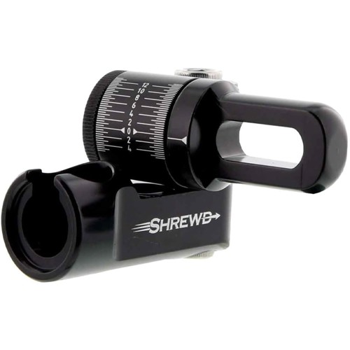 SHREWD ATLAS SINGLE ADJ. SIDE BAR BRACKET GLOSS BLK for sale at KYGUNCO.