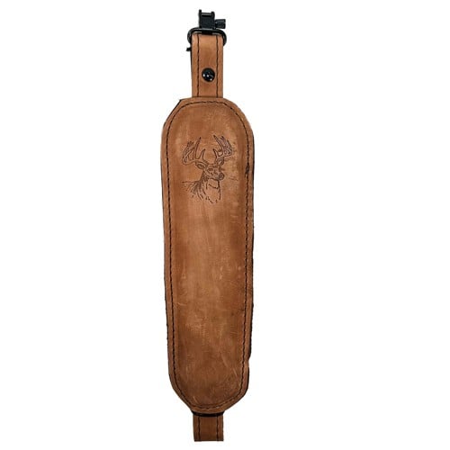 AA&E LEATHERCRAFT Caf‚ Brown Distressed Trophy w/Deerhead for sale at KYGUNCO.