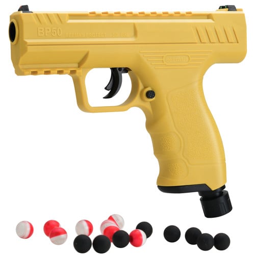 BEEMAN 6055 Projectile Launcher CO2 50 Cal Combo - Yellow for sale at KYGUNCO.