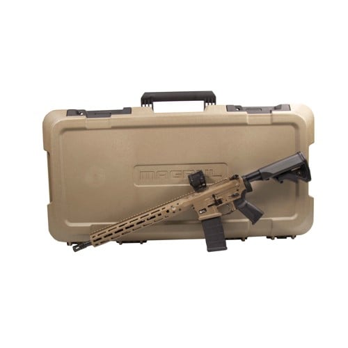 LWRC IC DI 5.56 NATO Rifle Kit 16.1" 30rd FDE w/ Holosun AEMS + Magpul DAKA C35 Case for sale at KYGUNCO.