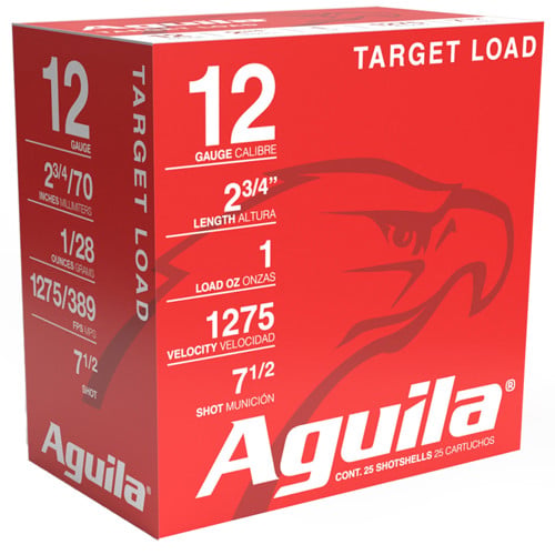 AGUILA AMMO 12Ga 2.75 1oz 7.5Shot 25rd Target Load Competition for sale at KYGUNCO.