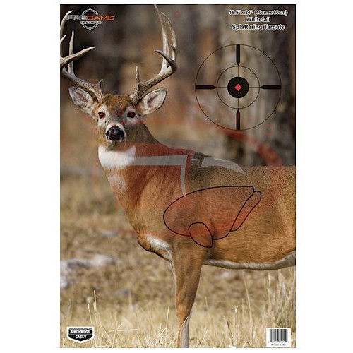 BIRCHWOOD CASEY PreGame 16.5?x24? Whitetail Deer Target - 3 target for sale at KYGUNCO.