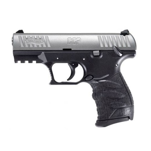 WALTHER ARMS Used CCP M2  Bi-Tone 380 ACP 3.5" 8rd - Black & Silver for sale at KYGUNCO.