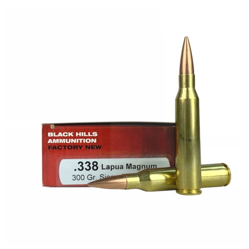 BLACK HILLS AMMUNITION 338 Lapua Magnum 300Gr Sierra MatchKing Hollow Point Boat Tail - 20 Round for sale at KYGUNCO.