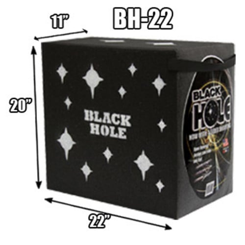 BLACK HOLE TARGETS Black Hole 22  22" x 20" x 11" for sale at KYGUNCO.