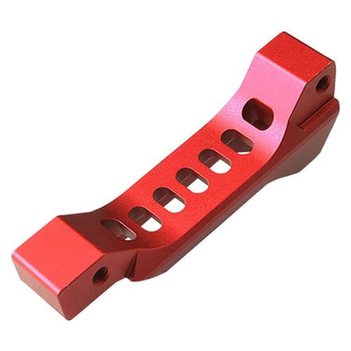 STRIKE INDUSTRIES Fang Billet Aluminum Trigger Guard Red for sale at KYGUNCO.