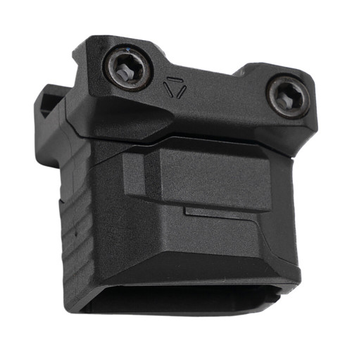 STRIKE INDUSTRIES Stacked Angled Grip w/CMS (Picatinny) Black for sale at KYGUNCO.