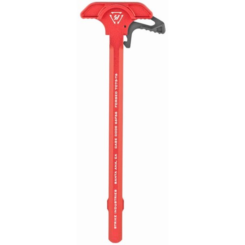 STRIKE INDUSTRIES Charging Handle with Extended Latch .223/5.56 Red for sale at KYGUNCO.