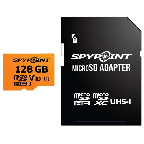 SPYPOINT Micro SD-128Gb Memory Card for sale at KYGUNCO.