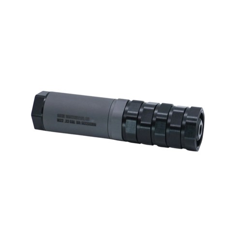 SD TACTICAL ARMS M22 Suppressor .22 Caliber 2.6-5.5" - Black & Gray for sale at KYGUNCO.
