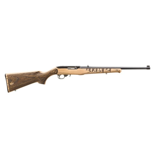 RUGER 10/22 22 LR 18.5" 10rd - Gator Engraved Wood for sale at KYGUNCO.