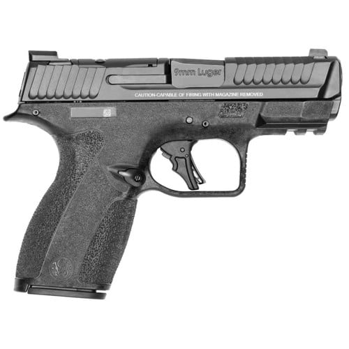SMITH & WESSON M&P9 Shield X 9mm 3.6" 13rd & 15rd - Black w/ No Thumb Safety