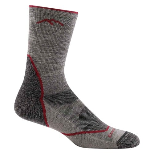 Men's Light Hiker Micro Crew Lightweight Hiking - Taupe for sale at KYGUNCO.