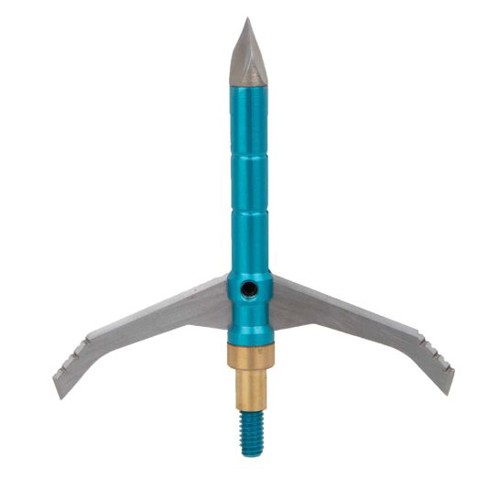 DEAD RINGER Broadhead Great White 100/125 Grain 2.5in Cut Blue for sale at KYGUNCO.