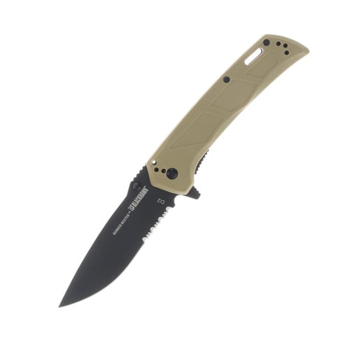 BEAR & SON Bunker Buster Tan PS Flipper for sale at KYGUNCO.