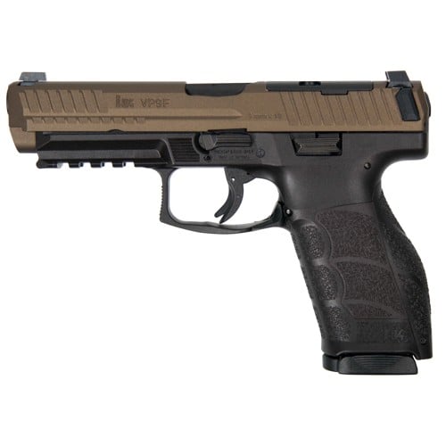 HK USA VP9A1 9mm Optic Ready 4.53" 20rd - Midnight Bronze for sale at KYGUNCO.