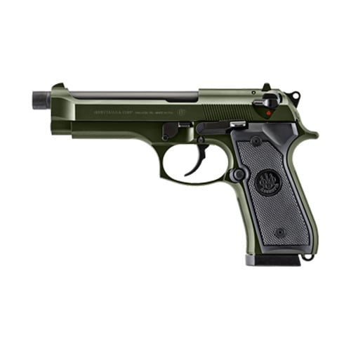 BERETTA 92FS 9mm 4.9" 15rd - OD Green for sale at KYGUNCO.