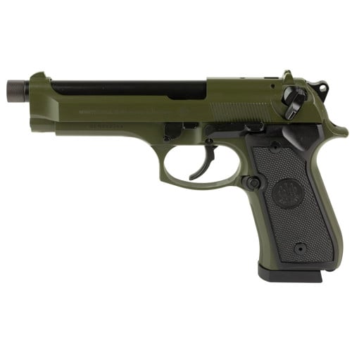 BERETTA 92FS 9mm 4.9" 18rd - OD Green for sale at KYGUNCO.