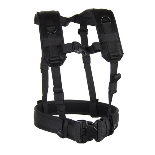 BLACKHAWK Load Bearing Suspenders Black for sale at KYGUNCO.