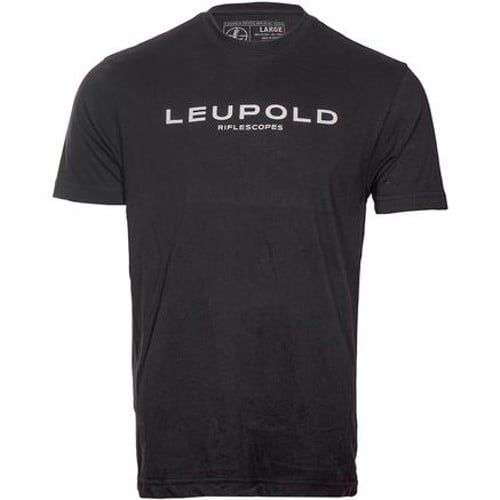 LEUPOLD Leupold Riflescopes Tee Black XL for sale at KYGUNCO.