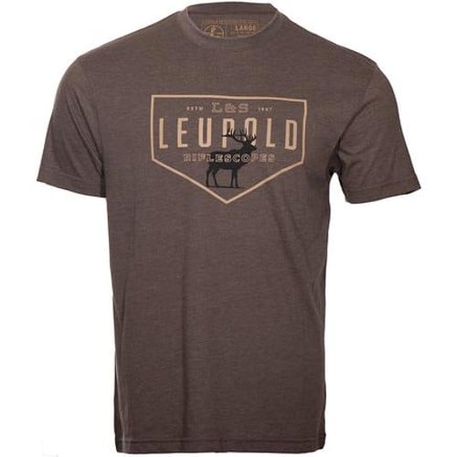 LEUPOLD Bull Elk Tee Espresso L for sale at KYGUNCO.