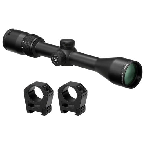 VORTEX Diamondback 4-12x40 Rifle Scope w/ Sport 1" Medium Rings