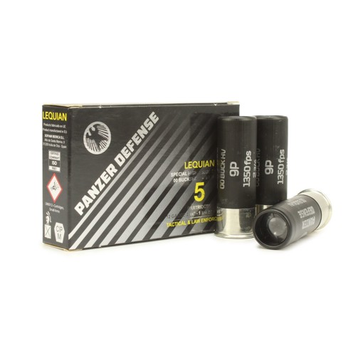 PANZER ARMS 12ga 00 Buckshot - 2 3/4" - 9 Pellets 5rd for sale at KYGUNCO.