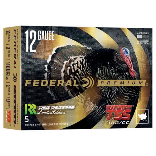 FEDERAL AMMO 12Ga 3" 2oz #9 HWT TSS Rob Roberts 5rd
