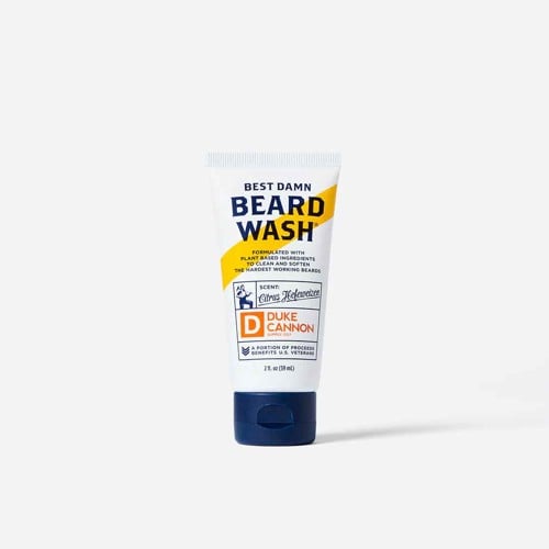 DUKE CANNON Best Damn Beard Wash 2oz for sale at KYGUNCO.
