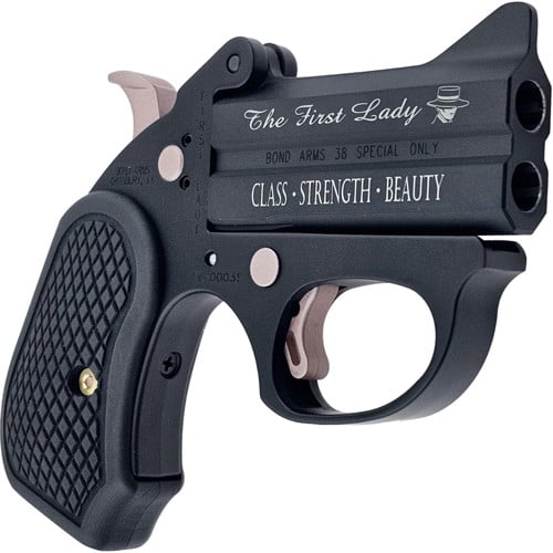 BOND ARMS First Lady 38 Special 3" 2rd - Black w/ Engraving for sale at KYGUNCO.