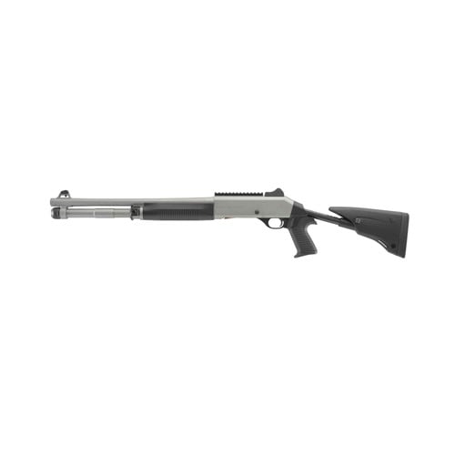 BENELLI M4 EXT 12 Gauge 7rd 18.5" w/ FIVE POSITION Stock - Titanium Cerakote for sale at KYGUNCO.