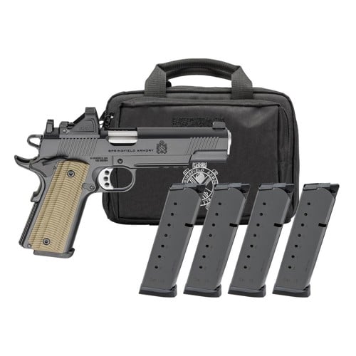 SPRINGFIELD ARMORY Operator 1911 45 ACP 5" 8rd - Black w/ RFX11 & 4 Mags for sale at KYGUNCO.