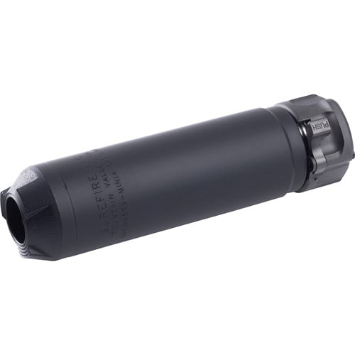 SUREFIRE SOCOM556-MINI4 5.56mm Series Fast-Attach Sound Suppressor - Black for sale at KYGUNCO.