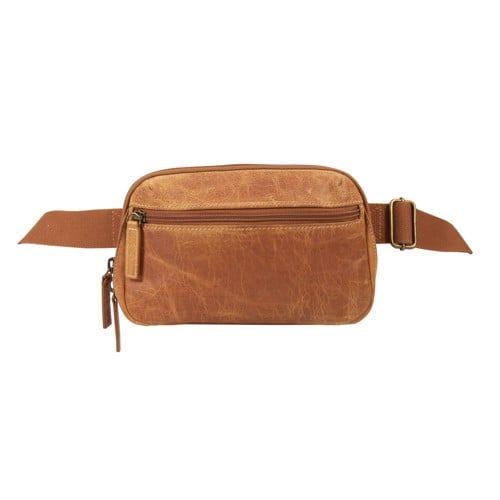 GUN TOTE'N MAMAS Mini Waist Pack 117 - Carmel for sale at KYGUNCO.