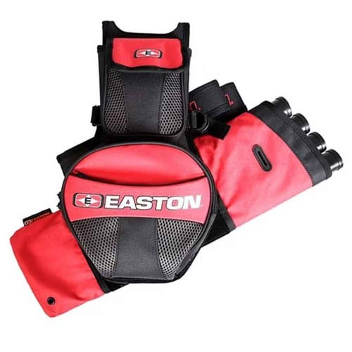 EASTON TECHNICAL FLIPSIDE 4 TUBE HIP QUIVER RED for sale at KYGUNCO.