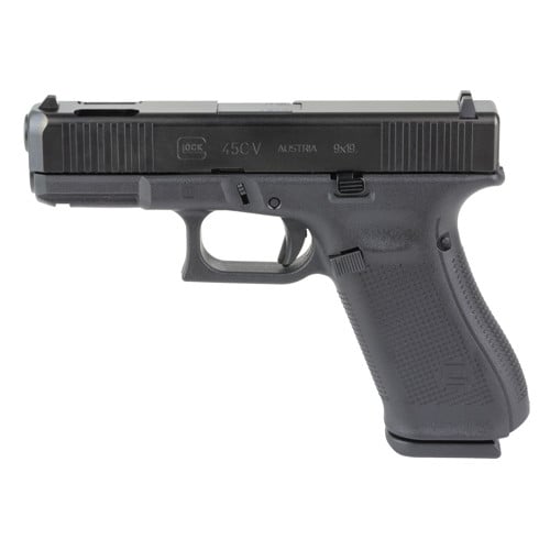 GLOCK G45C V 9mm 4.02" 17rd nDLC w/Slide Cuts - Black for sale at KYGUNCO.