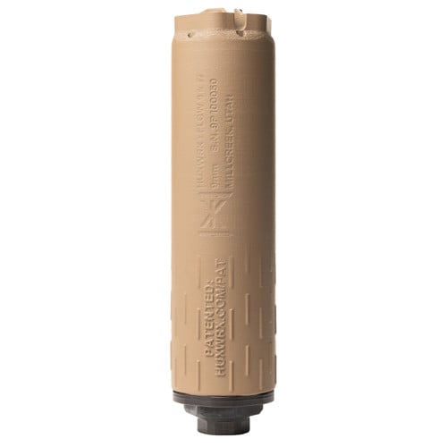 HUXWRX SAFETY CO Flow 9k Ti 9mm FDE Incl 1/2x28 Booster Assembly for sale at KYGUNCO.
